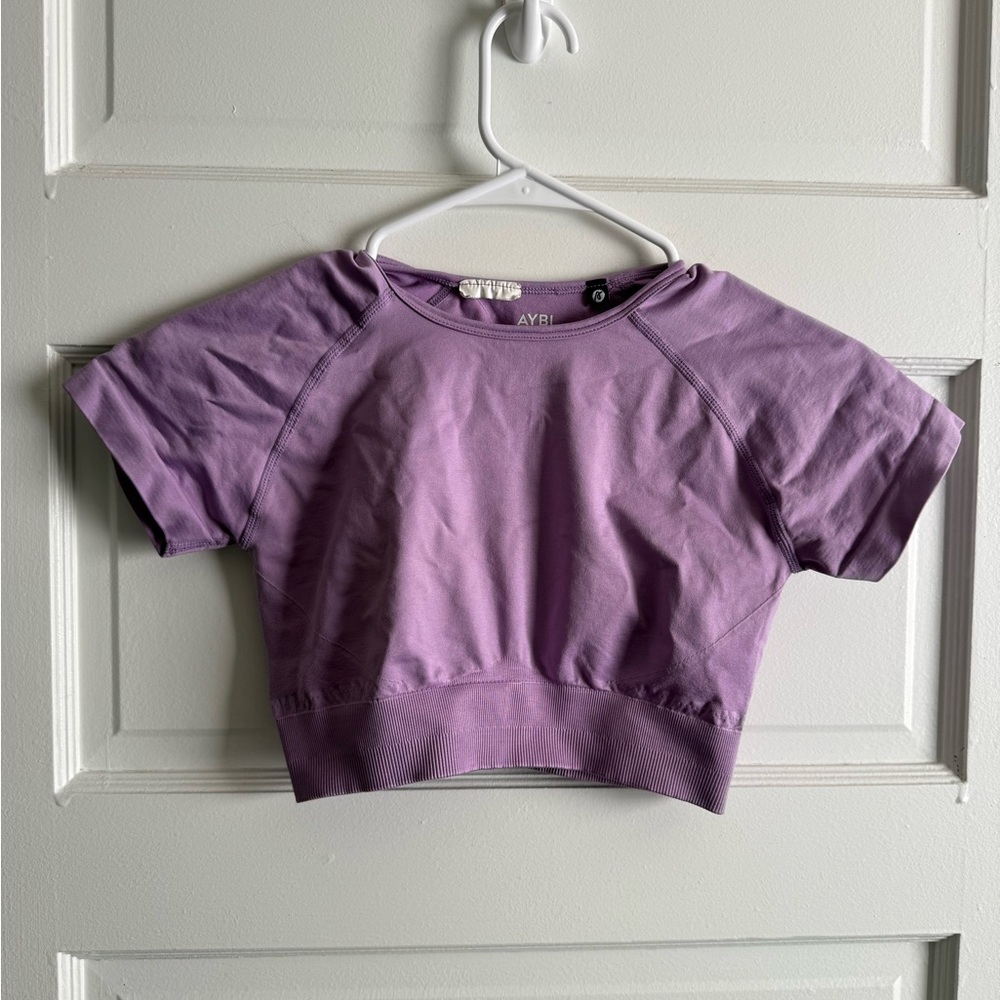 AYBL Lavender Crop Top